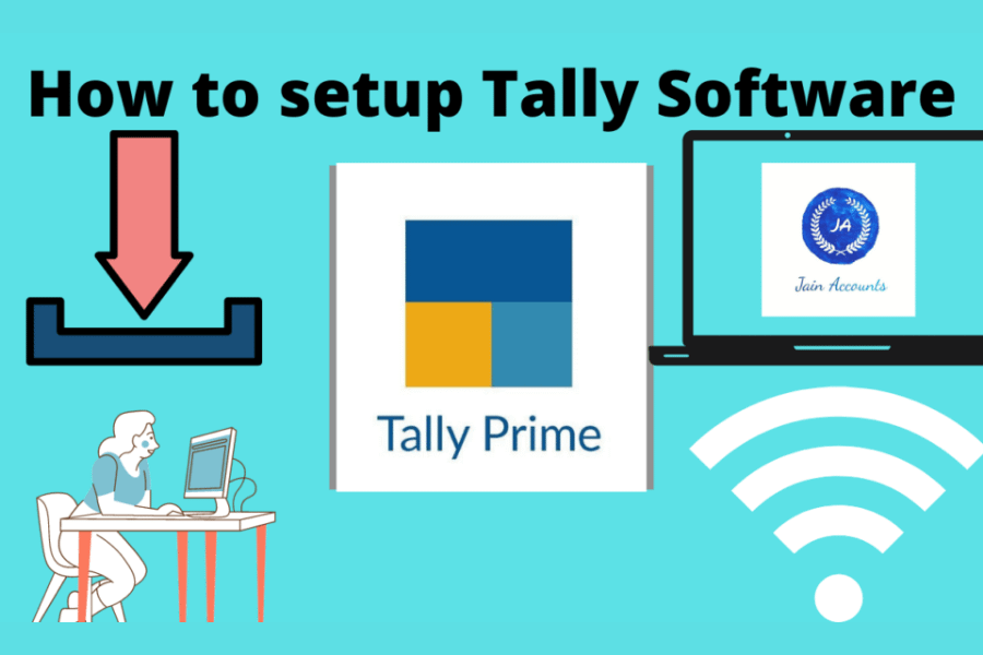 How to setup tally prime software